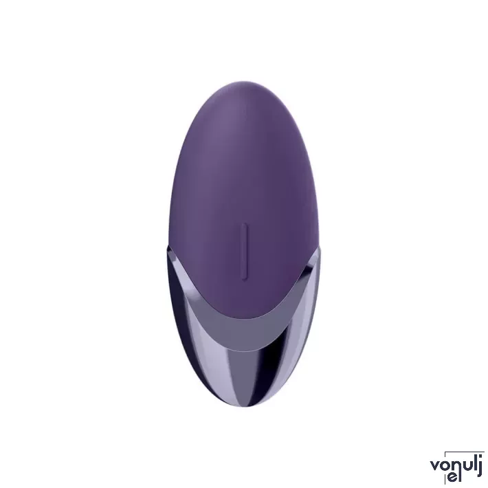 SATISFYER rezgő csiklóvibrátor Layons Purple Pleasure - lila színben, vízálló, akkumulátoros