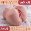 MISTRESS maszturbátor Olga - realisztikus, testszínű, vibrátoros, vagina és ánusznyílással, akkumulátoros, vízálló
