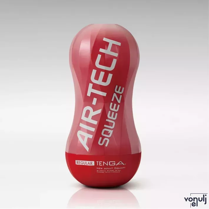 TENGA maszturbátor Air-Tech Squeeze Regular - közepes intenzitású, vákuumos, vízálló