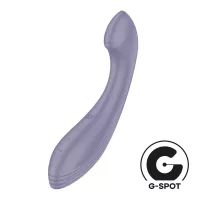 SATISFYER G-pont vibrátor G-Force Violet - lila színben, vízálló, akkumulátoros