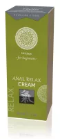 SHIATSU intim síkosító Anal Relax Cream Beginners 50 ml - anális, krém állagú, nyugtató és zsibbasztó hatású