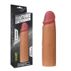 LOVETOY péniszköpeny Revolutionary Silicone Nature Extender 1 - realisztikus, testszínű, vízálló, (16,5 cm)