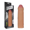 LOVETOY péniszköpeny Revolutionary Silicone Nature Extender 2 - realisztikus, testszínű, vízálló, (17,5 cm)