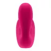 SATISFYER csiklóizgatós vibrátor Top Secret - pink színben, vízálló, okos, akkumulátoros, ingyenes applikációval