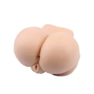 CHISA NOVELTIES maszturbátor Tori's Plump Ass With Vagina - realisztikus,vagina és ánusz nyílásokkal,vibrációs,melegítős,vízálló,távirányítóval,elemes