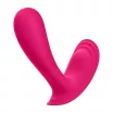 SATISFYER csiklóizgatós vibrátor Top Secret - pink színben, vízálló, okos, akkumulátoros, ingyenes applikációval