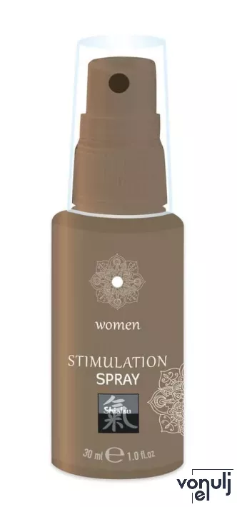 SHIATSU stimuláló spray Stimulation Spray 30 ml - hölgyeknek, csiklóstimuláló hatással