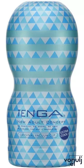 TENGA maszturbátor Original Vacuum Cup Extra Cool - extra erős, erősen hűsítő, vákuumos, egyszer használatos