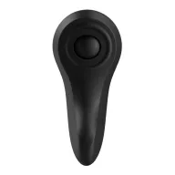 SATISFYER rezgő csiklóvibrátor Little Secret  - fekete színben, vízálló, akkumulátoros, ingyenes applikációval, távirányítóval