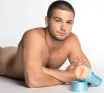 FLESHLIGHT maszturbátor Fleshjack Boys Johnny Rapid Man Cave - realisztikus, ánusz formájú, testszínű, vízálló, vibráció nélküli