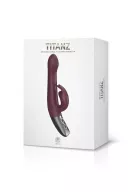 Csiklóizgatós g pont vibrátor NMC Titanz 8,5" Rubine Red