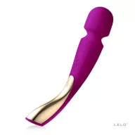 LELO masszírozó Smart Wand 2 Deep Rose - lila színben, nagy méretű, vízálló, akkumulátoros