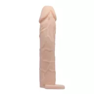 PRETTY LOVE péniszköpeny Penis Sleeve 7" - realisztikus, testszínű, vízálló, (18 cm)