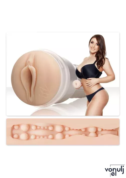 FLESHLIGHT maszturbátor Angela White Indulge - realisztikus, vagina formájú, testszínű, vízálló, vibráció nélküli