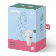 SATISFYER rezgő csiklóvibrátor Layons Sweet Sensation - fehér-arany színben, vízálló, akkumulátoros