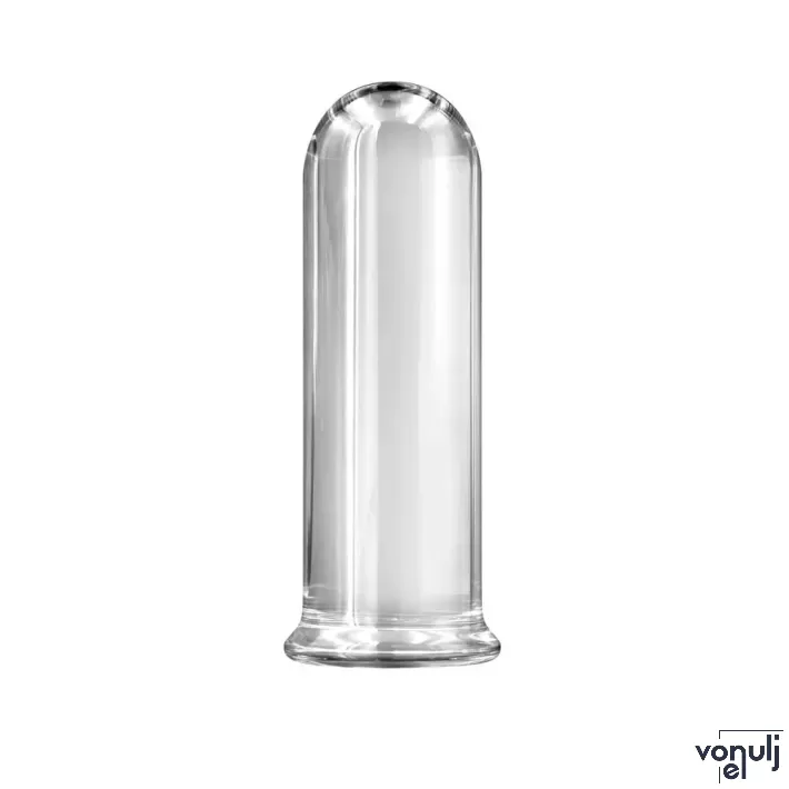 NS NOVELTIES fenékdugó Renegade Glass Rook Clear - áttetsző színben, üveg, vízálló (15,2 cm)