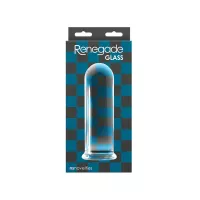 NS NOVELTIES fenékdugó Renegade Glass Rook Clear - áttetsző színben, üveg, vízálló (15,2 cm)