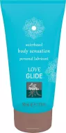SHIATSU intim síkosító Love Glide Waterbased 50 ml - vízbázisú, bőrápoló, íz- és illatmentes, óvszerhez és segédeszközhöz is