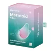 Léghullámos rezgő csiklóizgató Satisfyer Mermaid Vibes Mint/Pink - akkumulátoros,vízálló