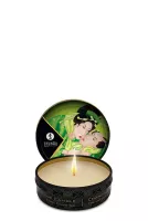 SHUNGA masszázsgyertya Mini Massage Candle 30ml/1oz Zenitude Exotic Green Tea - zöld tea illattal