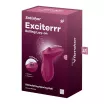 Rezgő csiklóizgató Satisfyer Exciterrr berry - akkumulátoros,vízálló