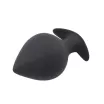 CHISA NOVELTIES análszett Renegade Spade Plug Kit - fekete színben, 4 eltérő méretben, vízálló, szilikon