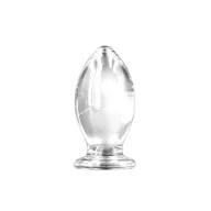 NS NOVELTIES fenékdugó Renegade Glass Bishop Clear - áttetsző színben, üveg, vízálló (12 cm)