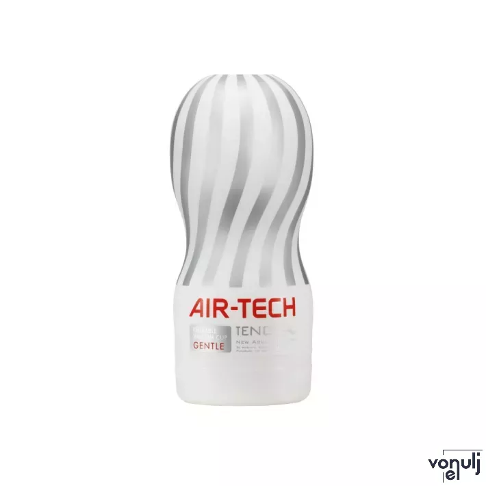 TENGA maszturbátor Air-Tech Gentle - lágy intenzitású, vákuumos, vízálló