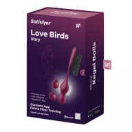 Vibrátoros gésagolyó Satisfyer Love Birds Vary - akkumulátoros,vízálló