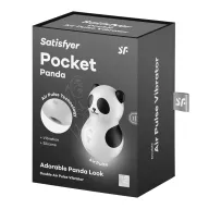 Léghullámos rezgő csiklóizgató Satisfyer Pocket Panda - akkumulátoros,vízálló