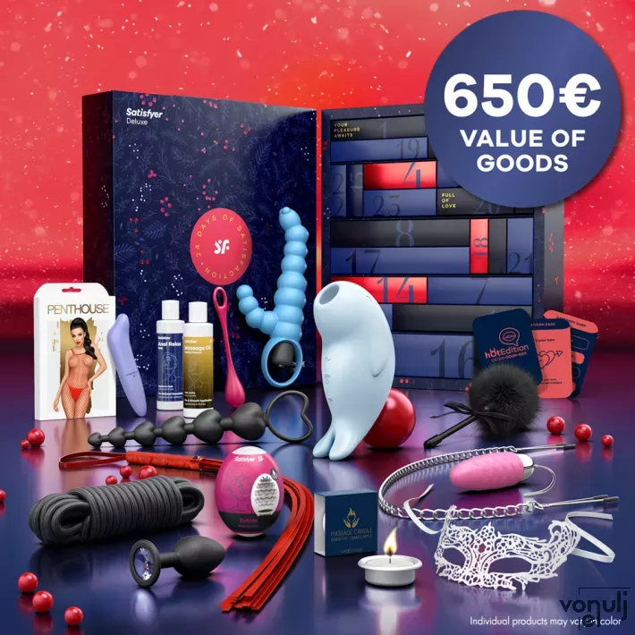 Adventi kalendárium szexjátékokkal Satisfyer Deluxe