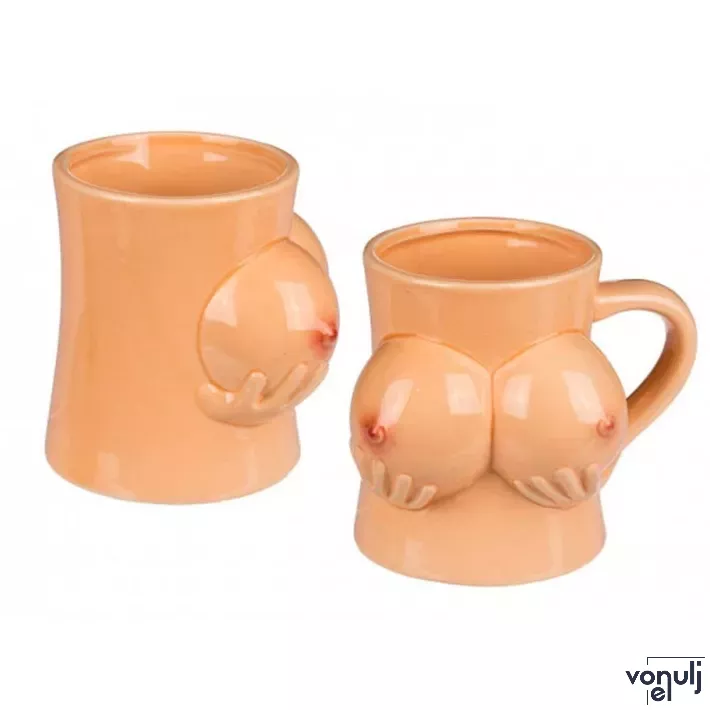 OUT OF THE BLUE cicis bögre Mug Boobs