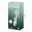 G pont vibrátor Satisfyer Air Pump Booty 3 greygreen - akkumulátoros,vízálló