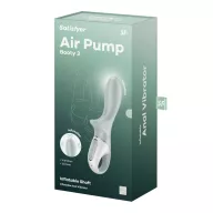 G pont vibrátor Satisfyer Air Pump Booty 3 greygreen - akkumulátoros,vízálló