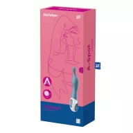 SATISFYER G-pont vibrátor A-Mazing 1 Blue - kék színben, vízálló, akkumulátoros