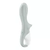 G pont vibrátor Satisfyer Air Pump Booty 3 greygreen - akkumulátoros,vízálló