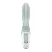 G pont vibrátor Satisfyer Air Pump Booty 3 greygreen - akkumulátoros,vízálló