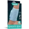 LOVETOY péniszmandzsetta Vibrating Wave Knights Ring - kék színben, vibrációs funkcióval, hullámos stimuláló felszínnel, vízálló, elemes