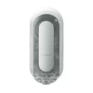 TENGA maszturbátor Flip Zero White - vákuumos, vízálló, fehér színű tokban