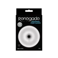 RENEGADE péniszpumpa mandzsetta Universal Pump Sleeve Ass - áttetsző, 6,5 cm átmérőjű péniszpumpához