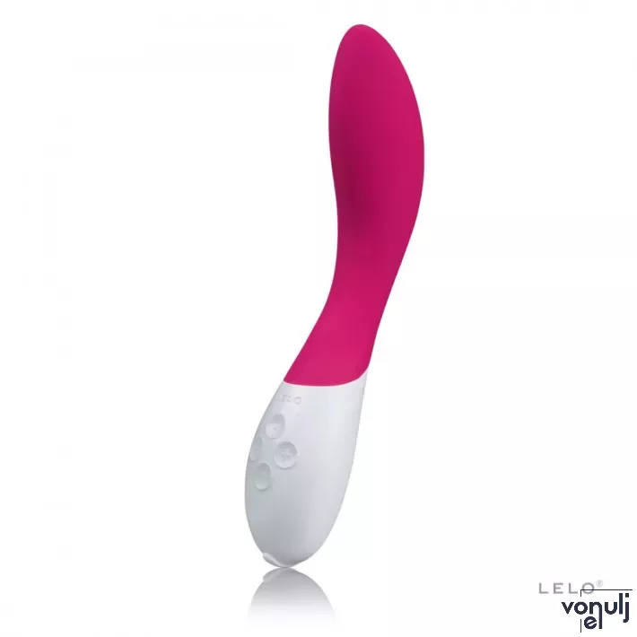 LELO G-pont vibrátor Mona 2 Cerise EU - cseresznye színben, vízálló, akkumulátoros