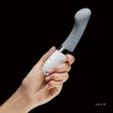 LELO G-pont vibrátor Gigi 2 Cool Gray EU - szürke színben, vízálló, akkumulátoros