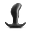 RENEGADE fenékdugó Bull Large Black - fekete színben, összenyomható, L méretben, vízálló, szilikon (15,7 cm)