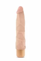 BLUSH élethű vibrátor Mr. Skin Cock Vibe 1 - realisztikus, vízálló, elemes, PVC (23 cm)