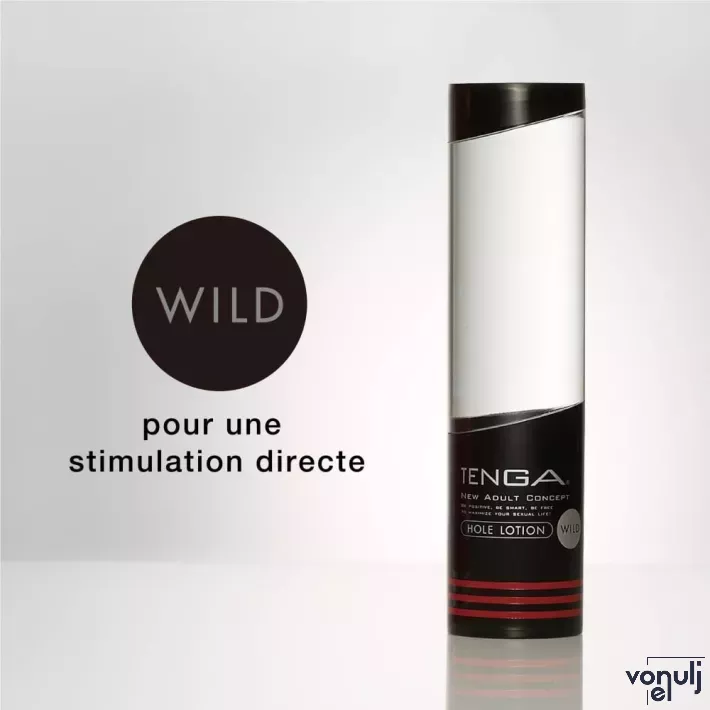 TENGA intim síkosító Hole Lotion Wild 170 ml - vízbázisú, hosszantartó, mentollal, bizsergető hatással, kifejezetten a Tenga Flip maszturbátorokhoz