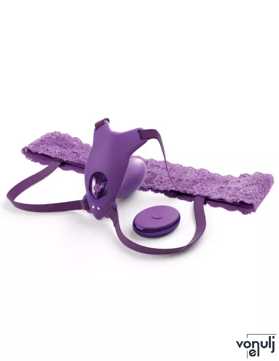 Vibrátoros bugyi PIPEDREAM Ultimate G-Spot Butterfly Strap-On