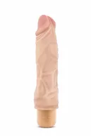 BLUSH élethű vibrátor Mr. Skin Cock Vibe 10 - realisztikus, vízálló, elemes, PVC (21 cm)