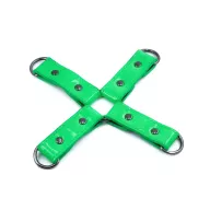 NS NOVELTIES rögzítő Electra Hogtie Green - zöld színben, 4 rögzítési ponttal