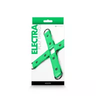 NS NOVELTIES rögzítő Electra Hogtie Green - zöld színben, 4 rögzítési ponttal