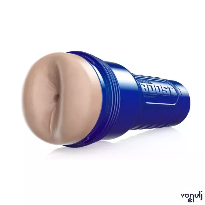 FLESHLIGHT maszturbátor Boost Blast LM Flesh - realisztikus, ánusz formájú, testszínű, vízálló, vibráció nélküli